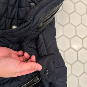 Authentic Burberry jacket , small broken button